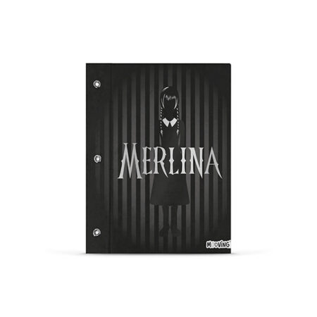 Carpeta Mooving Escolar C/ Cordon Dos Tapas Nº 3 Merlina