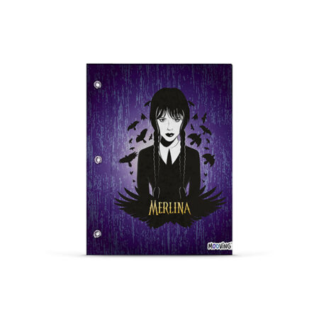 Carpeta Mooving Escolar C/ Cordon Dos Tapas Nº 3 Merlina