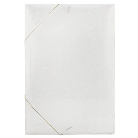 Carpeta 3 solapas N°6  de Plástico Translucida CRISTAL