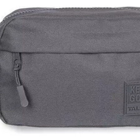Cartuchera Talbot Classics Lisa 2 Cierres Gris
