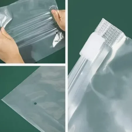 Bolsa Con Cierre Deslizante 30X35 X100 Transparente