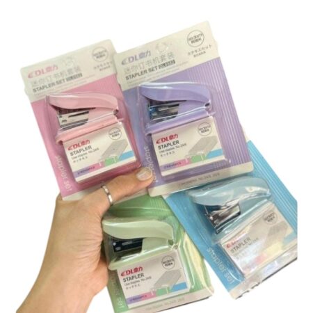 Mini Abrochadora Pastel Dl-0582 con Broches 24/6