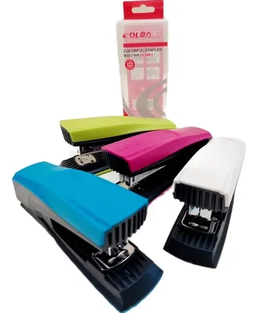 Abrochadora Dl-0861 De Mano 14cm Broche 24/6 - 26/6