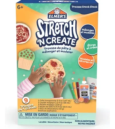 Kit De Slime Elmers Stretch 'n Create Snack 9 Piezas