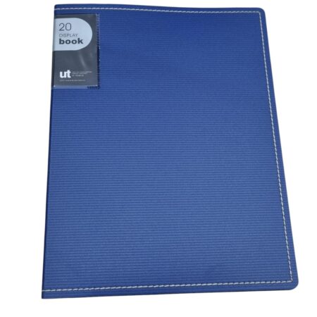 Carpeta Con Folios x20 Folios Azul