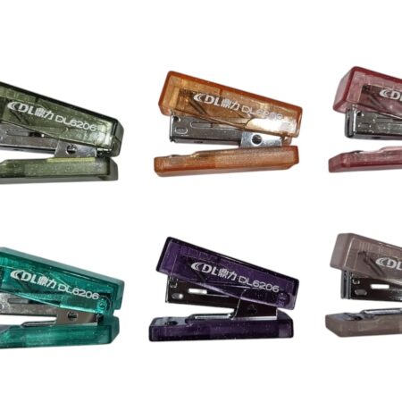 Set Mini Abrochadora Dl-6206 Broche 24/6 - 26/6