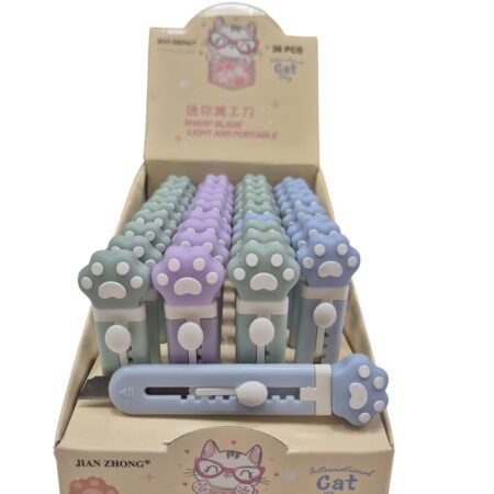 Cutter Huella cuchilla 9mm Guia De Metal