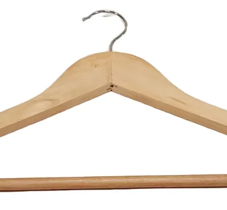 Perchas De Madera 44cm Calidad Media