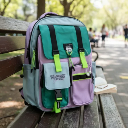 Mochila Chimola Espalda 17 Pulgadas Bold Colorblock FS117 LIGHT