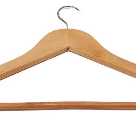 Perchas De Madera 44cm Primera Calidad