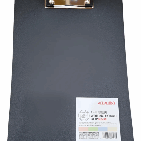 Tabla Portahojas Plastico A4 + Gancho Aprietapapel DL1030