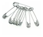 Alfiler De Gancho 27mm Plateado x500 Unidades