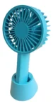 Ventilador De Mano Portátil Cargador Usb 3 Velocidades Verde