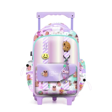 Mochila Chimola My Friends Carro 18" CAPYMOLA
