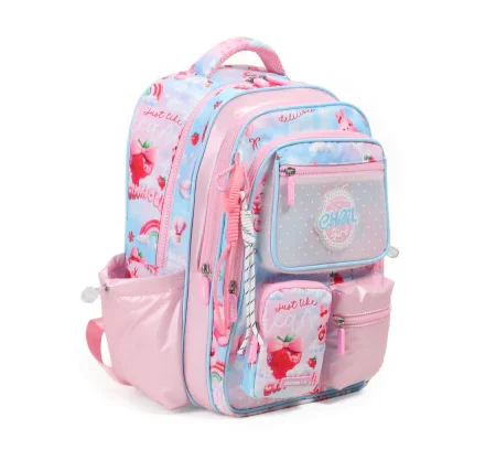 Mochila Chimola Coquette Espalda 17" Strawberry sky