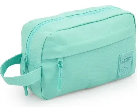 Cartuchera Talbot Classics Lisa 2 Cierres Aqua