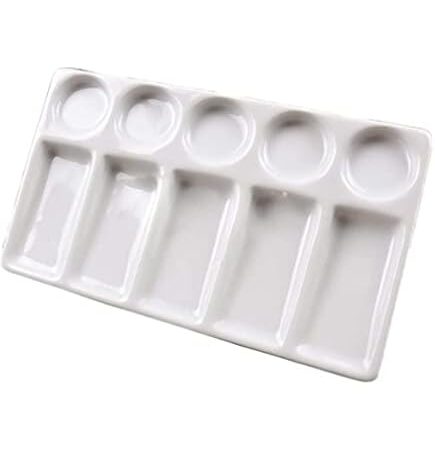 Paleta De Pintura Artistica Cuadrada