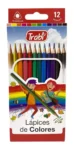 Lapices De Colores Trabi x12 Unidades