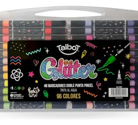 Marcador Talbot Doble Punta Valija X48u Al Agua