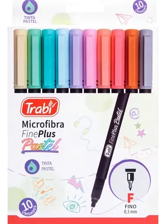 Microfibras Trabi FINE PLUS PASTEL x10