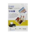 PAPEL FOTOGRÁFICO DASA GLOSSY A4 230GRS X 50