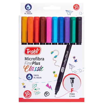Microfibras Trabi FINE PLUS CLASSIC x10