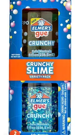 Kit Pack X2 Elmers Gue Crunchy Slime