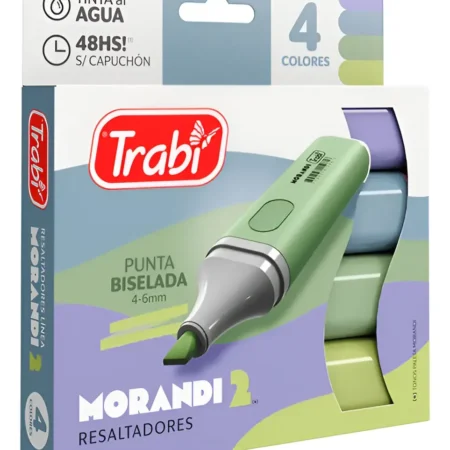 Resaltadores Trabi Morandi x4