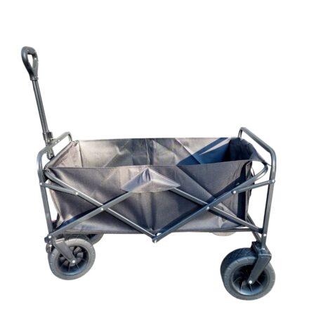 Carro de  plegable carga hasta 80kg , 4 ruedas, camping, jardín,poliester