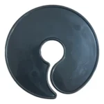 Separadores de Perchas de Plastico 13cm x10 unidades Negro