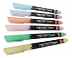 Resaltadores Trabi Pocket Pastel x6 Unidades Surtido