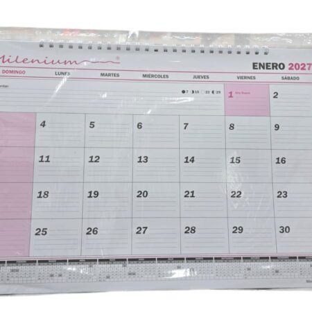 Calendario Milenium Cal05 2027 46x32