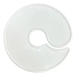 Separadores de Perchas de Plastico 13cm x10 unidades Blanco