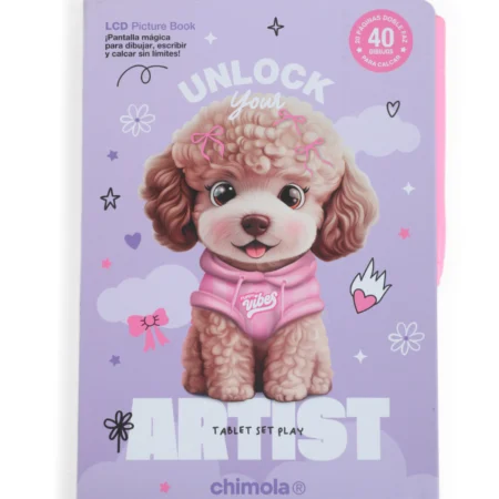 Tablet Lcd Chimola Set Play Para Dibujar Y Calcar POODLE