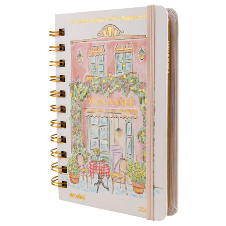 Agenda 2 Dias por Pagina Mooving 10x15 Travel Beige