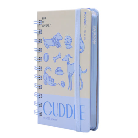 Agenda 2 Dias por Pagina Mooving 10x15 Mood Celeste