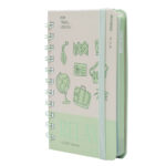 Agenda 2 Dias por Pagina Mooving 10x15 Mood Verde