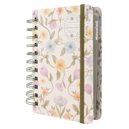 Agenda Dia por Pagina Mooving 10x15 Spring Beige