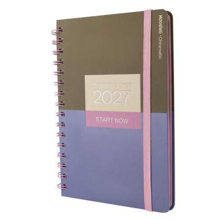 Agenda Semanal Mooving 15x21 Chromatic Verde
