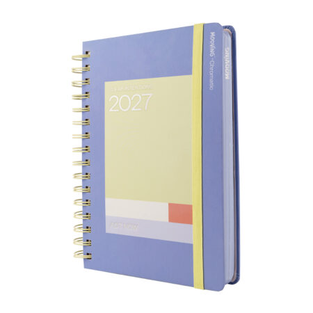Agenda Dia por Pagina Mooving 15x21 Chromatic Azul