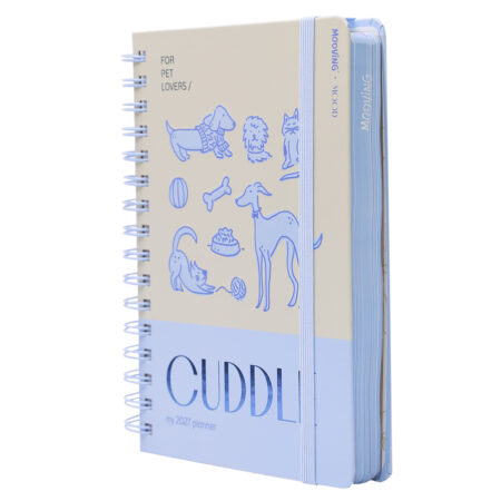 Agenda Dia por Pagina Mooving 15x21 Mood Celeste