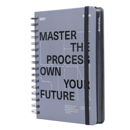 Agenda Dia por Pagina Mooving 15x21 Urban Gris