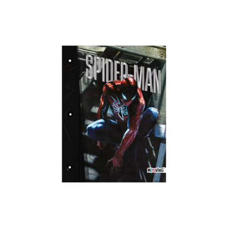 Carpeta Mooving Escolar C/ Cordon Dos Tapas Nº3 SPIDERMAN