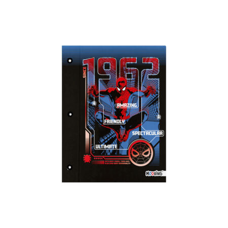 Carpeta Mooving Escolar C/ Cordon Dos Tapas Nº3 SPIDERMAN 1962