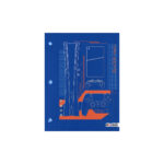 Carpeta Mooving Escolar C/ Cordon Dos Tapas Nº3 PLAYSTATION AZUL