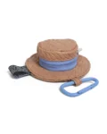 Monedero Llavero Pouch Santa Barbara Beige
