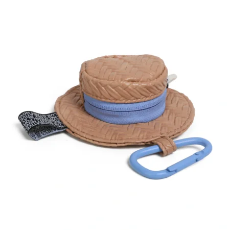 Monedero Llavero Pouch Santa Barbara Beige
